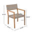 Chaises de salle à manger en osier Hara