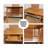 Nordic Cherry Solid Wood Desk-317128713