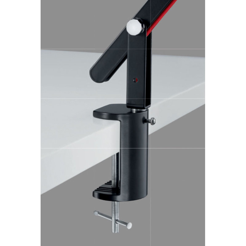 Lampe de bureau 35 po Premo, Noir