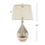 Ensemble de lampes de table dorées 27,5 po Seabolt