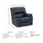 Fauteuil inclinable électrique Olara