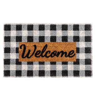 Mainstays Welcome Friends Coir Doormat - 24 x 36 in