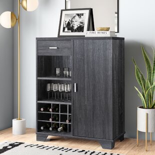 Buy Wooden Home Bar Cabinet  Mini Bar For Home & Living Room Online - Ikiru