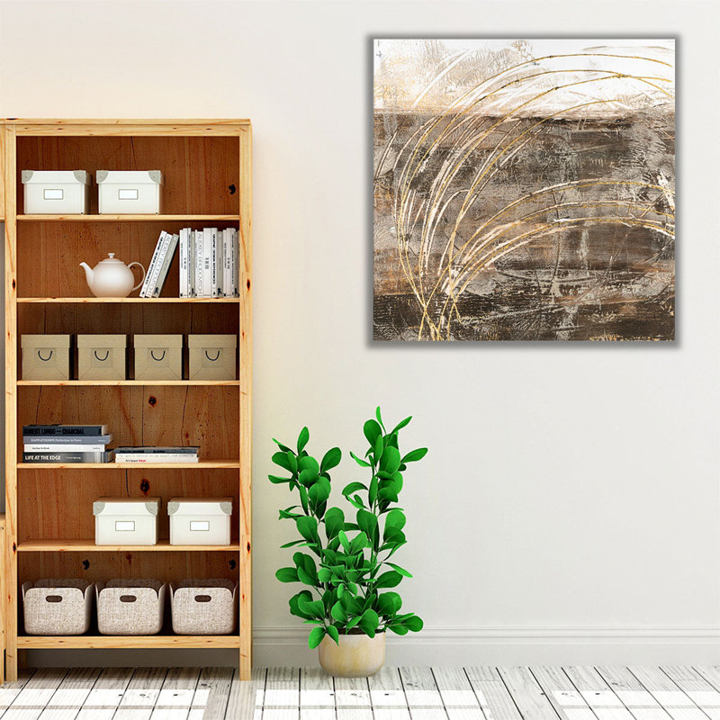 «Metallic Thread II», reproduction d'art sur toile, H 12 po x l 12 po