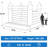 13FT Commercial  Grade White Bounce House with Air Blower for Party/Event/Wedding-97867397-97894316
