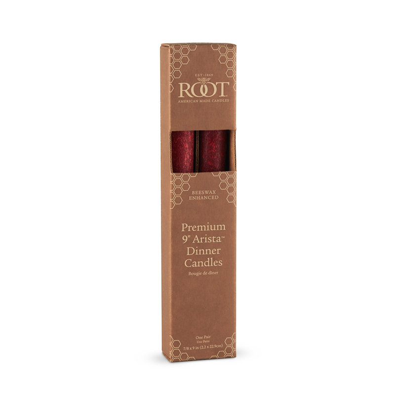 Bougie Timberline Arista, Rouge foncé