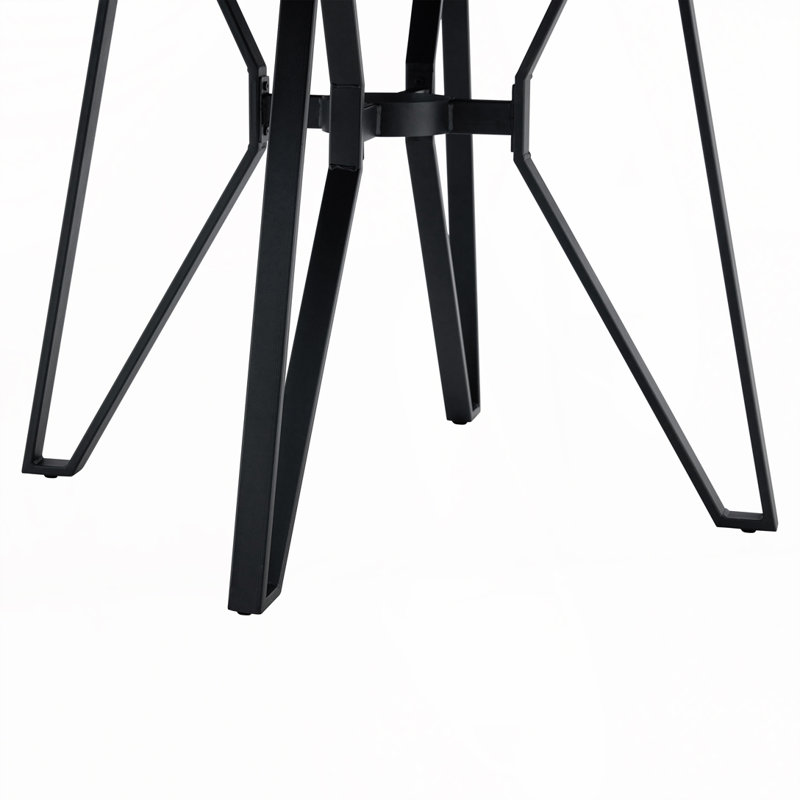 Table de salle à manger ronde, Frêne clair, 30 po H x 46,85 po L x 46,85 po l