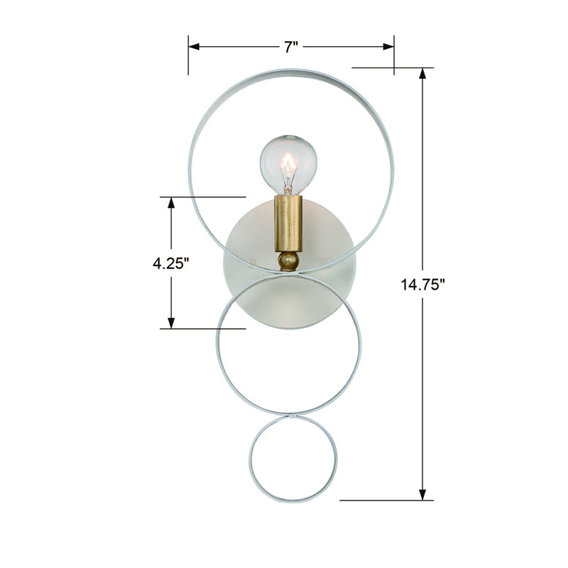 Alph 1-Light Wall Sconce