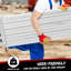 Planche télescopique en aluminium, capacité de 440 lb, planche d'échafaudage à extension avec plateforme échafaudage antidérapante-1591930068