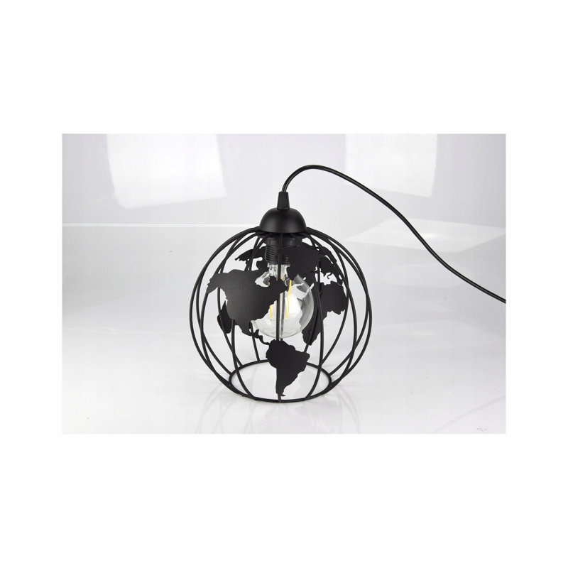 Donata 3 - Light Sphere Pendant, Black, Black