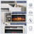  Brookelle 67.8'' Media Console TV stand W/Storage Credenza with Electric Fireplace Included-1684302486
