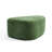 Caras Upholstered Green Triangular Compression Ottoman No Assembly Required-109241971