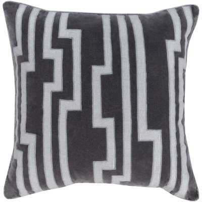 Geometric Linen Throw Pillow