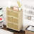 Rattan Shoe Storage Cabinet