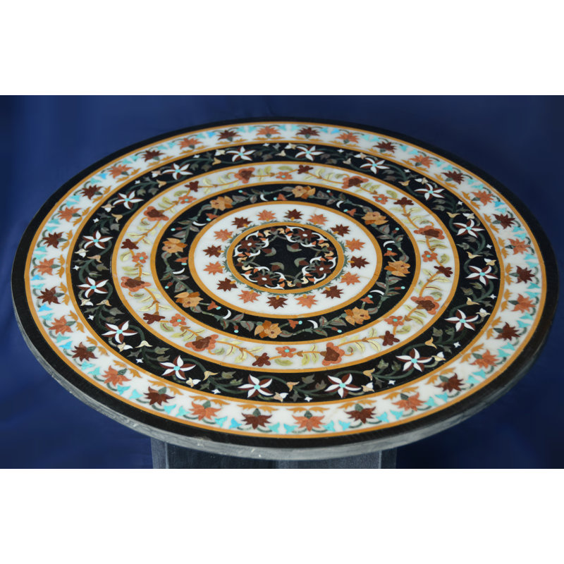 Round Outdoor Side Table , 24.25 " W 24.25 " D