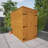 TigerFlex® Modular Buildings 8 ft. W x 4 ft. D Solid Wood Shiplap Pent Tool Shed