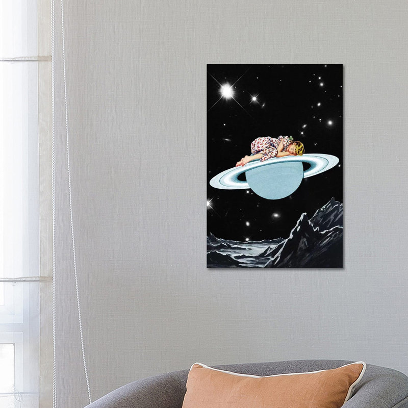 Eugenia Loli - Sleepy Head 1 Piece Wrapped Canvas Painting, 66.04 cm H x 45.72 cm W x 1.91 cm D