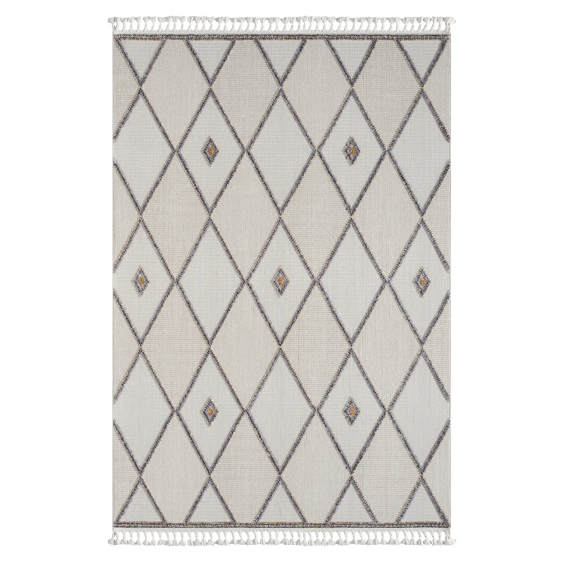 Luna beige Rug, Rectangle 200 x 290cm