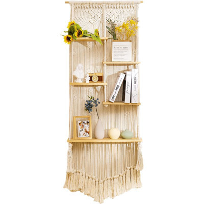 Lakitha 5 Piece Floating Shelf