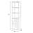 Elin 70" H x 18" W Etagere Bookcase-1056364737