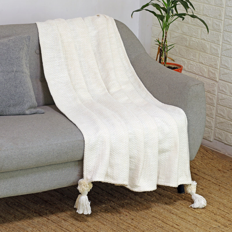 Matz Hand Woven Heated Throw Blanket
