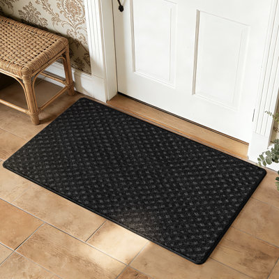 Ensemble de tapis d'escalier à motif de losanges à motif de losanges (14 pièces) avec tapis d'atterrissage (1 pièce)