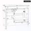 Meuble-lavabo autoportant avec tiroirs et tablette-823439218