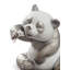 A Cheerful Panda Figurine