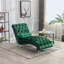 Velvet Chaise Lounge Button Tufted Upholstered Chaise Lounge Chair-129598825