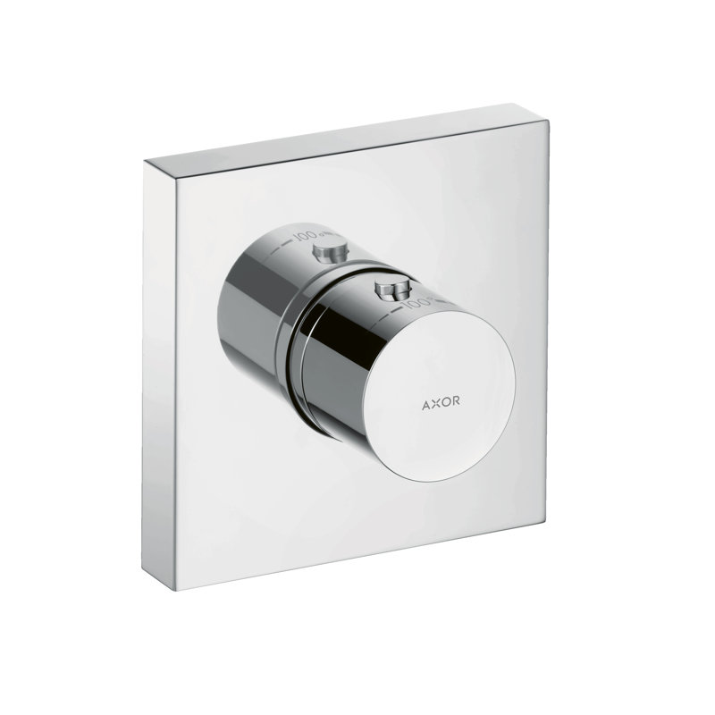 AXOR ShowerSolutions Thermostatic Trim 5" x 5", Chrome