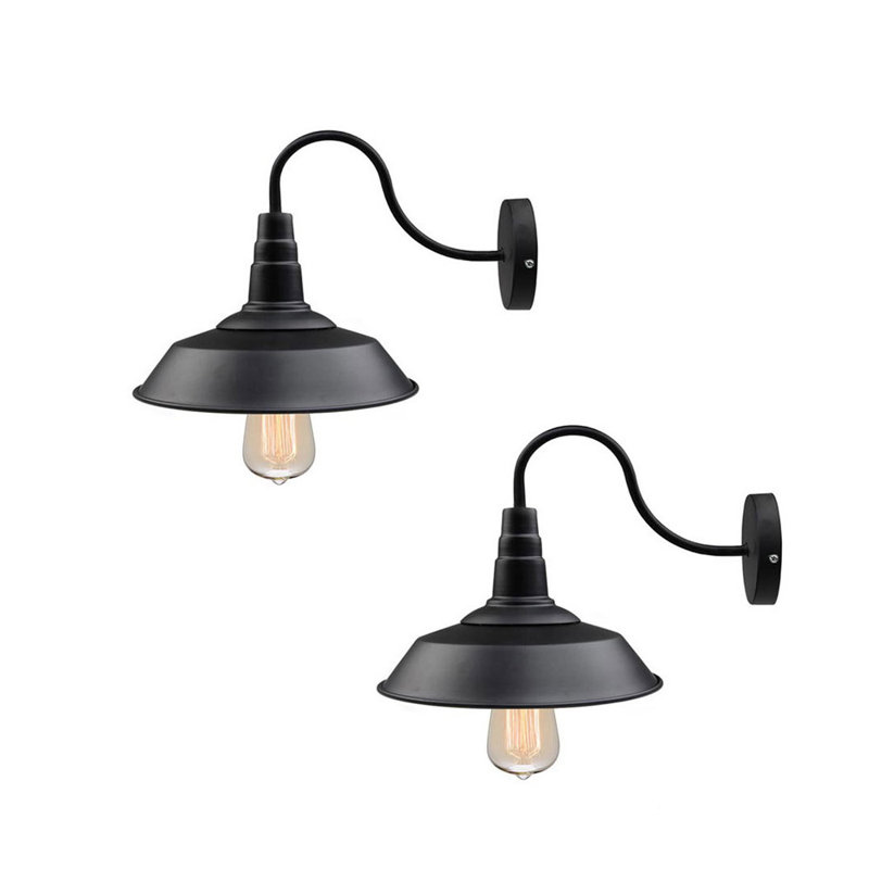 Harlow Iron Barn Light