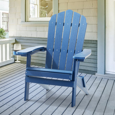Chaise Adirondack pliante en plastique Sheredan