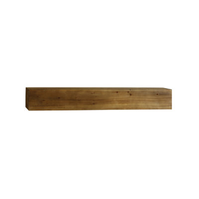Tablette flottante en bois