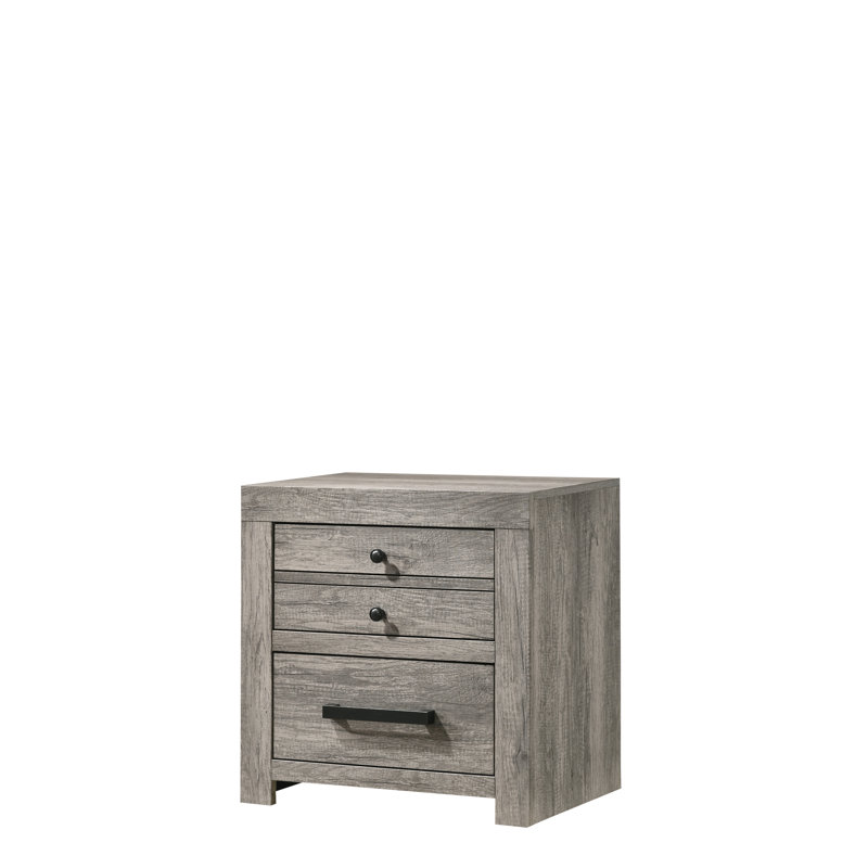 Table de chevet 2 tiroirs 1Pc