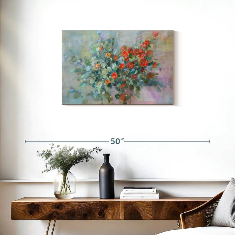 Harnek All The Blooming I, H 20 po x l 30 po
