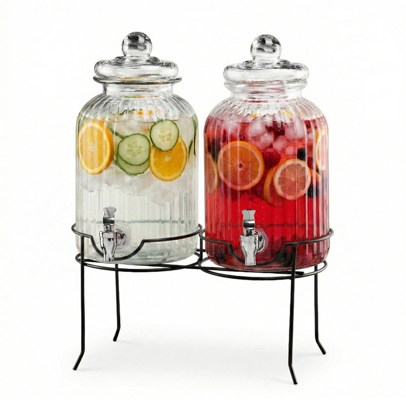 Ensemble de distributeur de boissons 2 pièces Izell