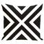 Stripe Geometric Reversible Throw Pillow-1872093088