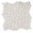 Huron 12" x 12" Sand Stone Matte Glass Pebble Mosaic Floor and Wall Tile-95635368