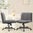 Wheeled Wide Seat Leisure Office Chair-96327777