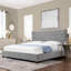 Lit plateforme tapissier très grand Naveen-1184735758