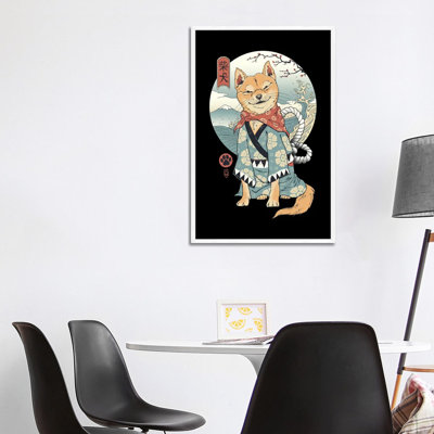 Shiba Inu 1 Piece Wall Art on Canvas