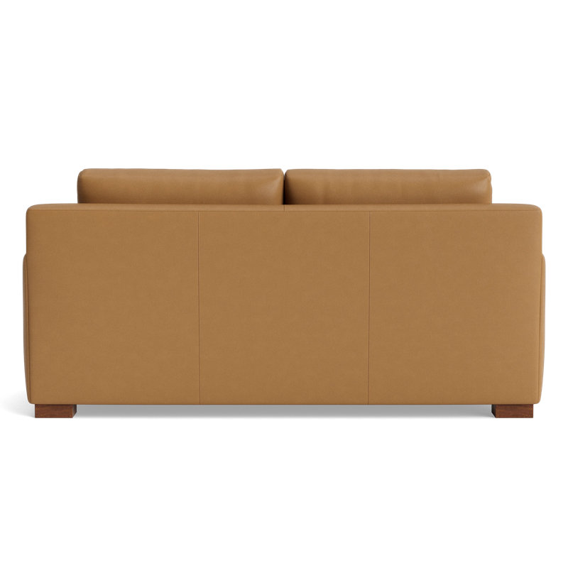 Catalina Leather Loveseat, Leather - Butterscotch