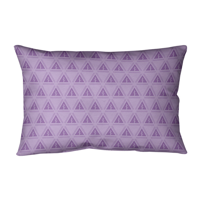 Coussin Theo Nath, Violet clair, Polyester / Bourre en polyester
