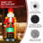 15FT Giant Lighted Inflatable Nutcracker Decor