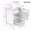 Armoire de salle de bain avec porte-1127521022