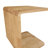 Carrie Solid Wood C-Shaped Side Table-986838685