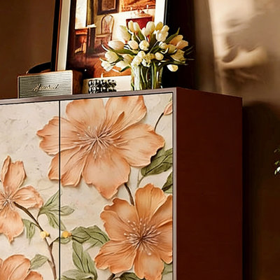 Luxury Solid Wood Shoe Cabinet