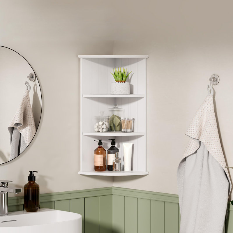 3 Piece Triangle Corner Shelf