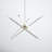 Poco 8 - Light Dimmable Sputnik Modern Linear Chandelier-1571082627