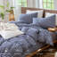 Ensemble de housse de couette 100% coton lavé MooMee Gingham-115836940-130719048